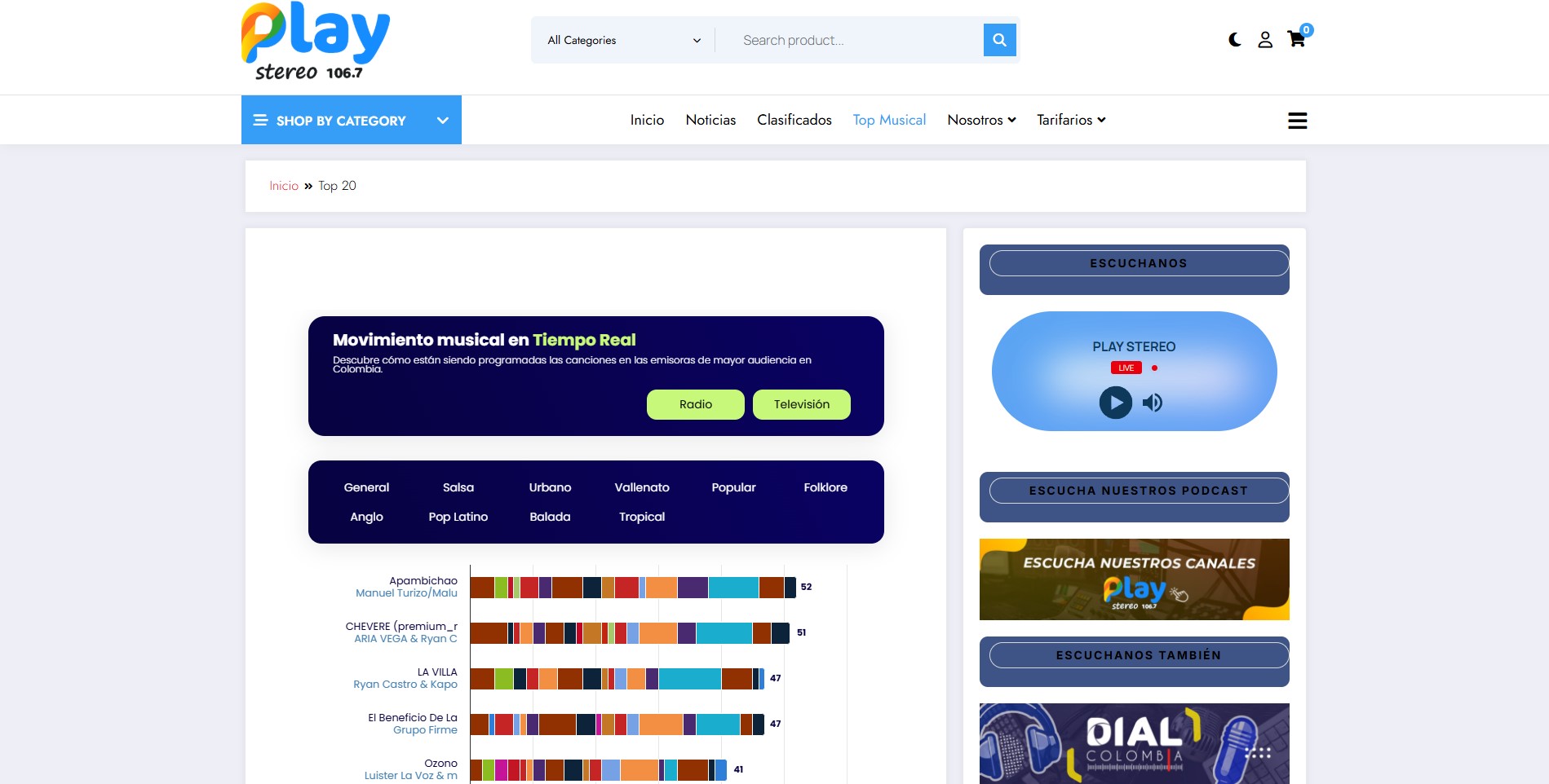 fondo imagen tiempo real play