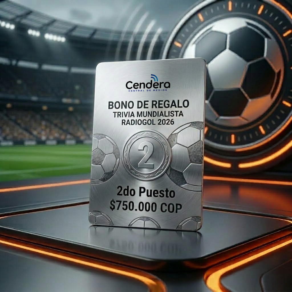 Premio Radiogol 2do puesto