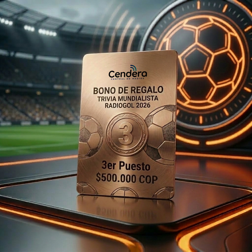 Premio Radiogol 3er Puesto